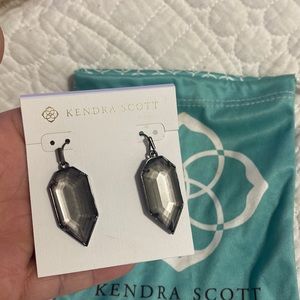 smokey gray kendra scott earrings